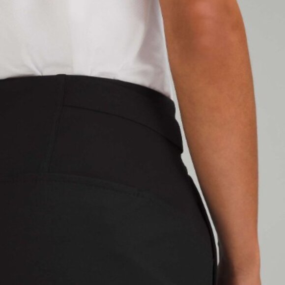 NWT Lululemon Warpstreme Multi-Pocket Mid-Rise Golf Pant 28" (Color: Black) - Picture 6 of 6